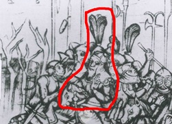 Die Schlacht bei Hiltersried im Jahr 1433